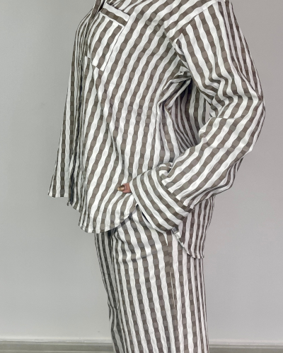 Pyjama Nadine Marron