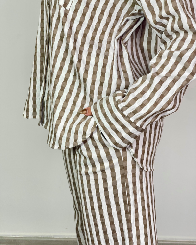 Pyjama Nadine Marron