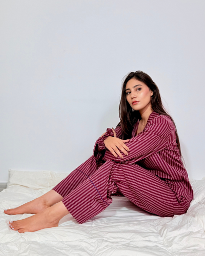 Pyjama Baya Bordeaux