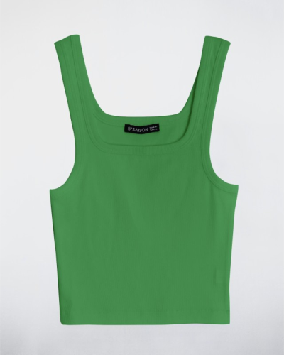 Crop top carré