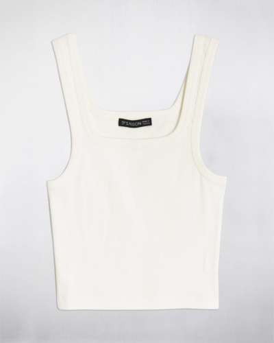 Crop top carré