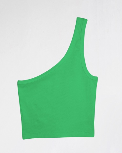 Crop top asymétrique