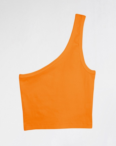 Crop top asymétrique