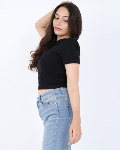 cropped tee shirt