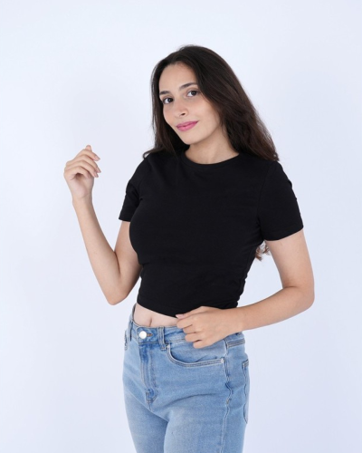 cropped tee shirt