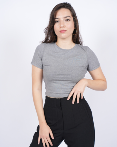cropped tee shirt