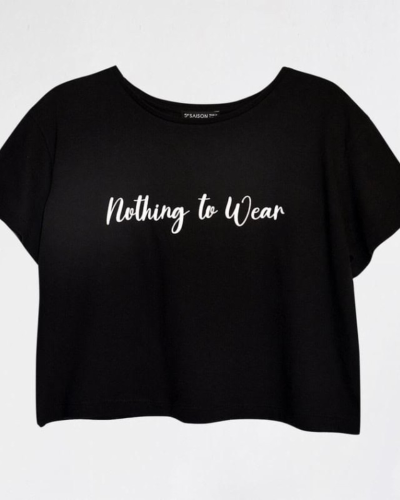 T-shirt NOTHING TO WEAR