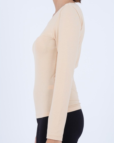 Tricot de peau manches longues