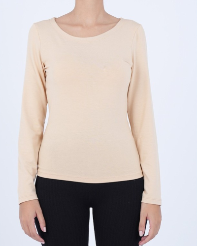 Tricot de peau manches longues