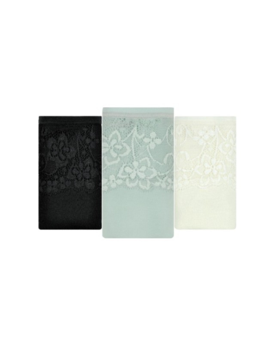 pack de 3 slips mini lace confort
