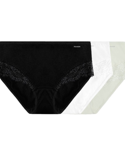 pack de 3 slips maxi lace confort