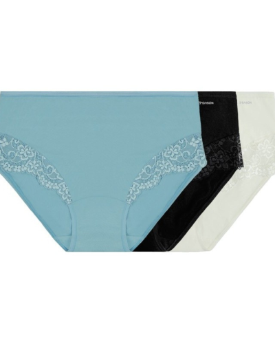 pack de 3 slips maxi lace confort