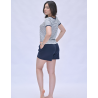 Pyjashort Rayé Bleu