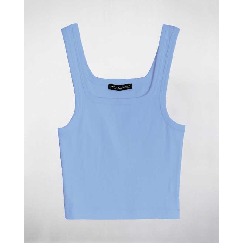 Crop top carré