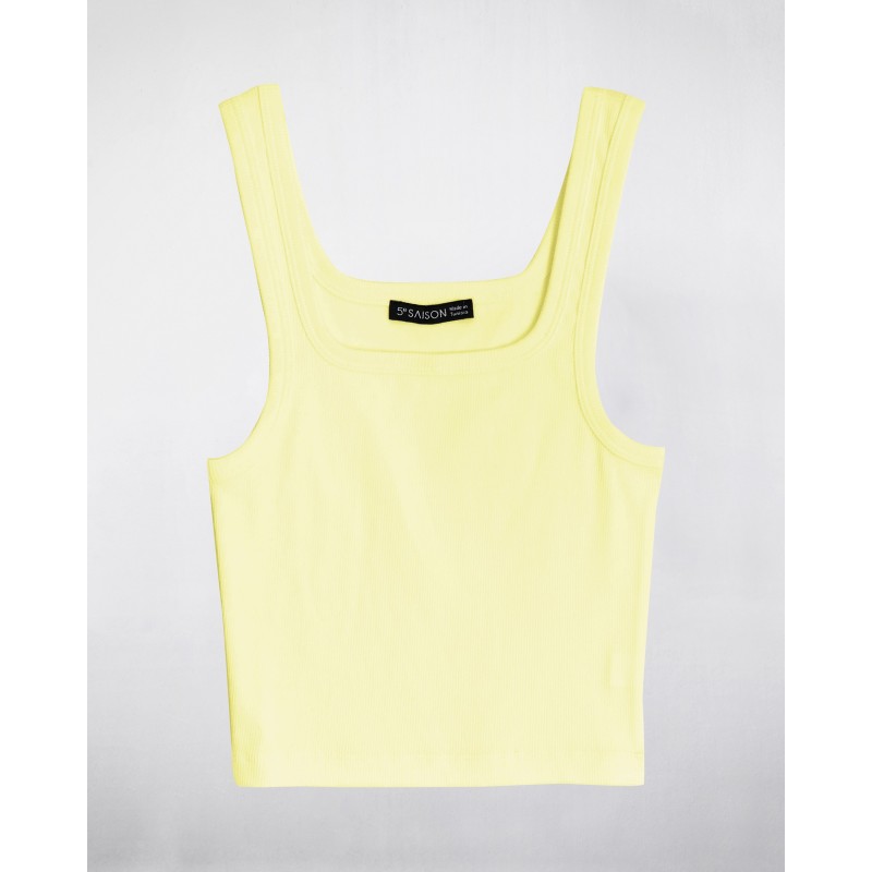 Crop top carré