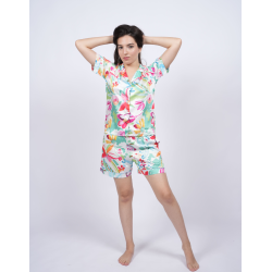 Pyjashort Satin F