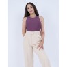 Body mauve microfibre
