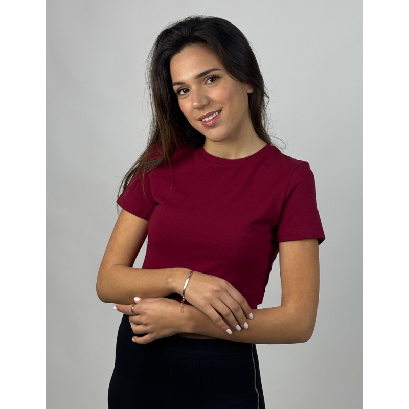 cropped tee shirt