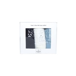 pack de 3 slips mini lace confort