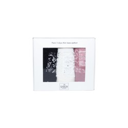 pack de 3 slips mini lace confort
