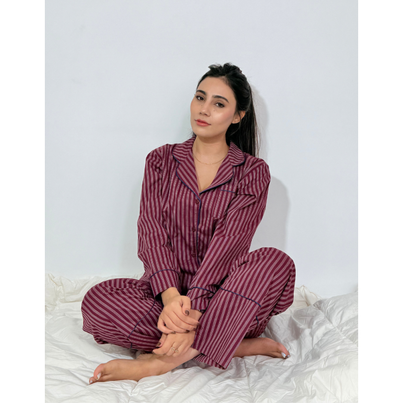 Pyjama Baya Bordeaux