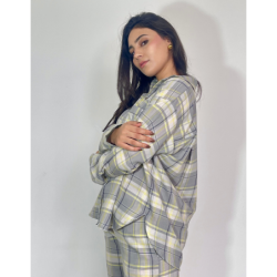 Pyjama Nadine Gris & Jaune