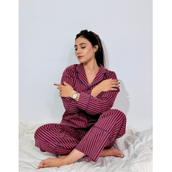 Pyjama Baya Bordeaux