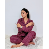 Pyjama Baya Bordeaux