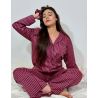 Pyjama Baya Bordeaux