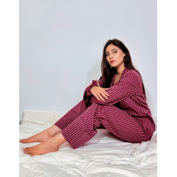 Pyjama Baya Bordeaux