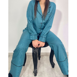 Pyjama Baya Mini-Carreaux Vert